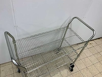 Vogue chroomstalen serveerwagen - afbeelding 4 van  6