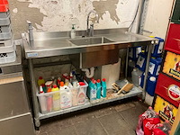 Vogue rvs spoeltafel met onderschap - afbeelding 5 van  6