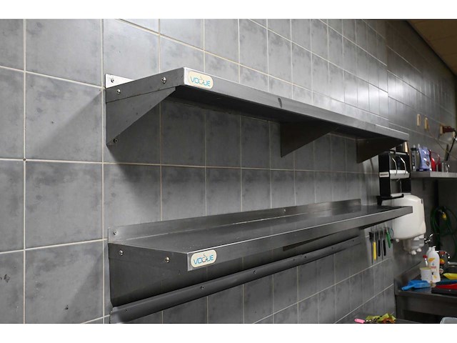 Vogue rvs wandschap (2x) - afbeelding 3 van  3