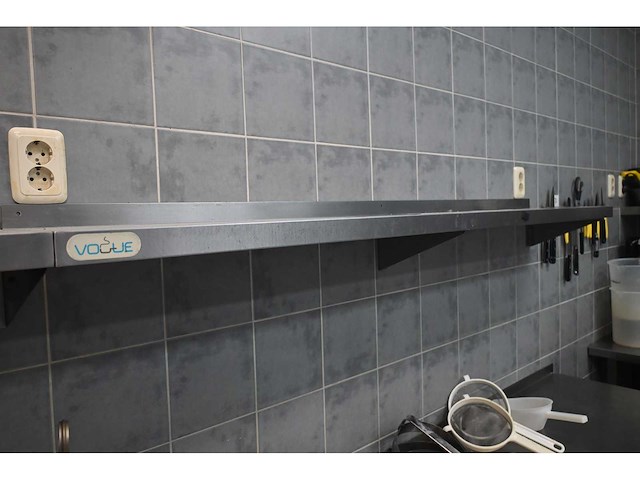 Vogue rvs wandschap (2x) - afbeelding 3 van  4