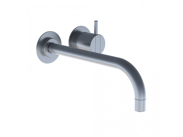 Vola 121x basin mixer chrome stainless steel - afbeelding 2 van  5