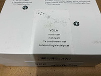 Vola rond rozet deurbeslag (3x) - afbeelding 3 van  3