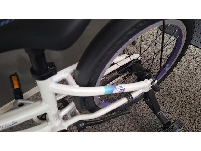 Volare aluminium kinderfiets | model glamour |18 inch | kleur wit - afbeelding 5 van  5
