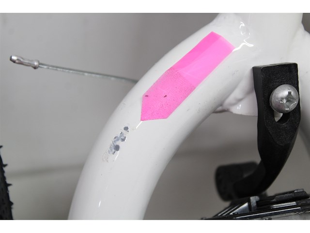 Volare ashley kinderfiets meisjes 14 inch wit - afbeelding 3 van  3