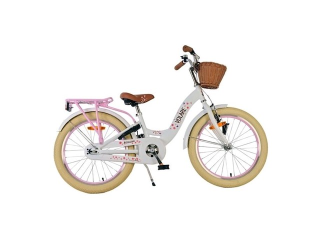 Volare blossom kinderfiets meisjes 20 inch wit - afbeelding 1 van  4