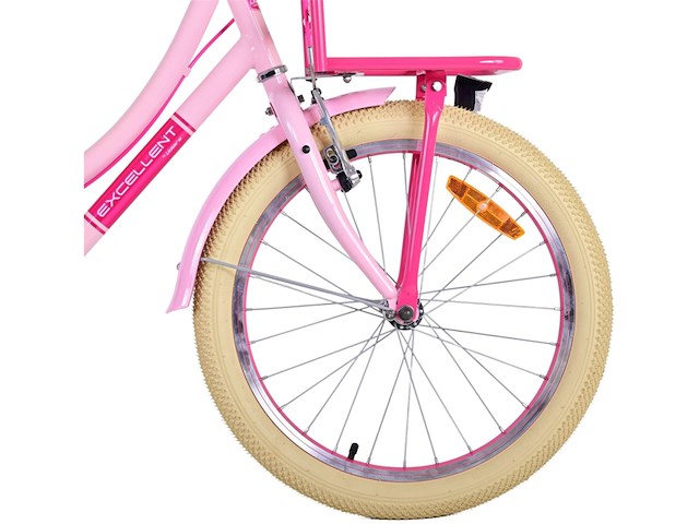 Volare excellent kinderfiets meisjes 20 inch roze twee handremmen - afbeelding 4 van  6