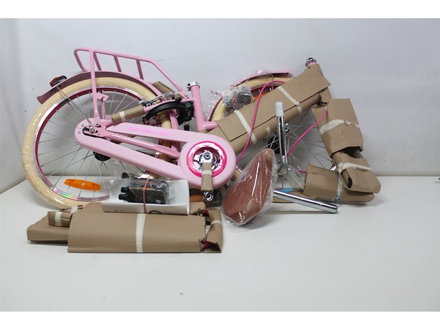 Volare excellent kinderfiets meisjes 20 inch roze twee handremmen - afbeelding 5 van  6