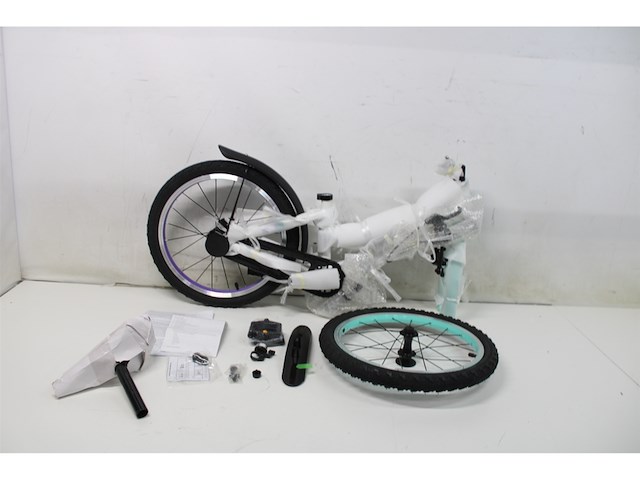 Volare glamour kinderfiets meisjes 18 inch parelmoer mint groen - afbeelding 3 van  4