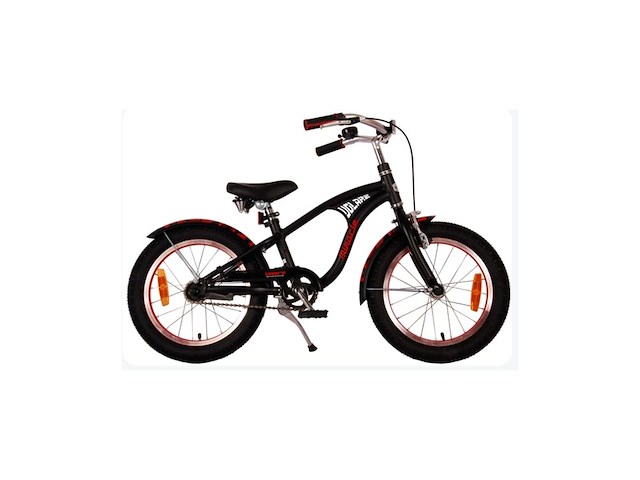 Volare miracle cruiser kinderfiets jongens 16 inch mat zwart - afbeelding 1 van  1
