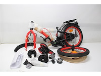 Volare thombike kinderfiets jongens 16 inch zwart rood - afbeelding 3 van  4