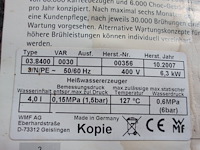 Volautomatische koffiemachine wmf, bistro! 03.8400, bouwjaar 2007 - afbeelding 6 van  6