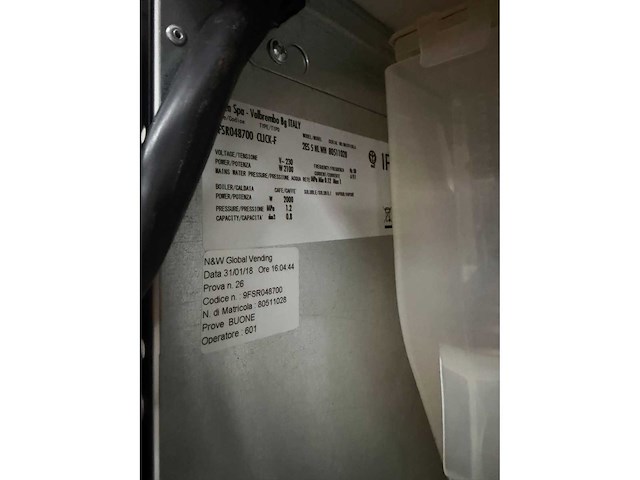 Volbrembo fsr048700 click f koffiemachine volautomaat - afbeelding 2 van  5