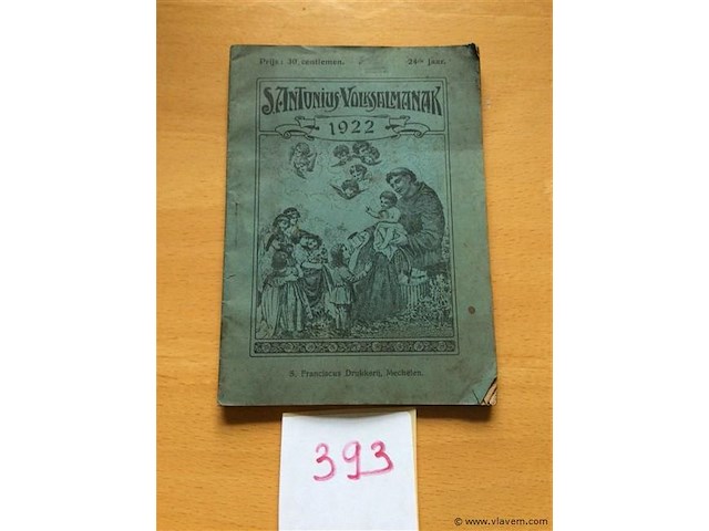 Volksalmanak 1922. - afbeelding 1 van  2