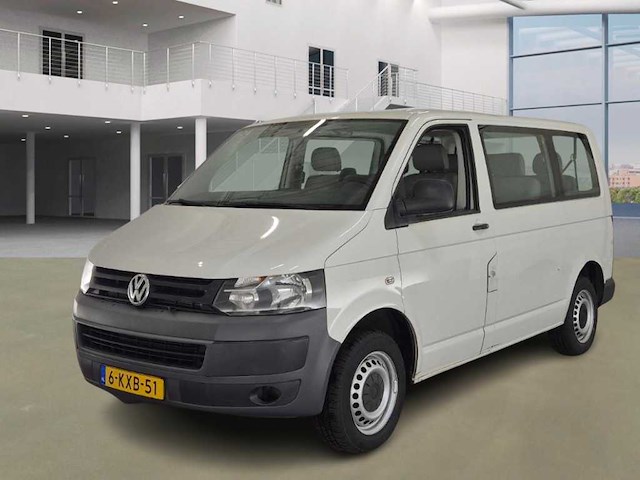 Volkswagen - 2013 - 9 -peroons - transporter kombi - 2.0 tdi l1h1 tr.base - personenauto - afbeelding 1 van  14