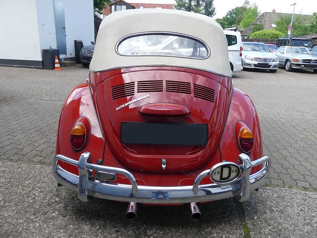 Volkswagen - beetle cabriolet - oldtimer - afbeelding 3 van  54
