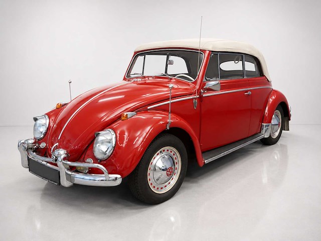 Volkswagen - beetle cabriolet - oldtimer - afbeelding 1 van  54