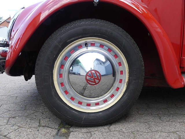 Volkswagen - beetle cabriolet - oldtimer - afbeelding 25 van  54