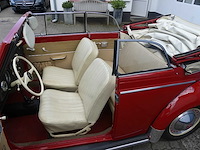 Volkswagen - beetle cabriolet - oldtimer - afbeelding 50 van  54