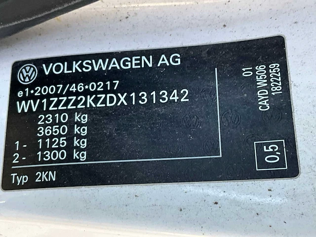 Volkswagen - caddy 1.6 - van - afbeelding 38 van  44