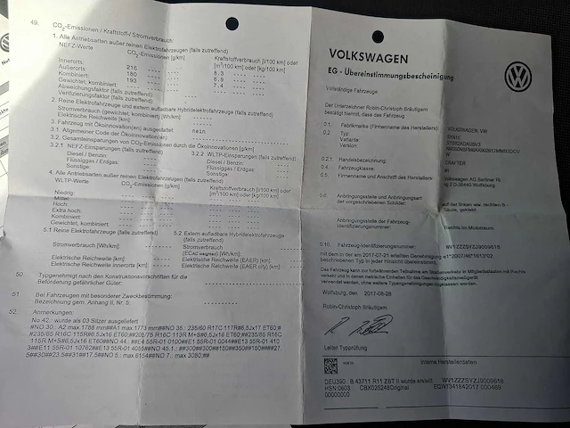 Volkswagen - crafter - 35 2.0 tdi l3h3 hi - bedrijfswagen - afbeelding 8 van  34