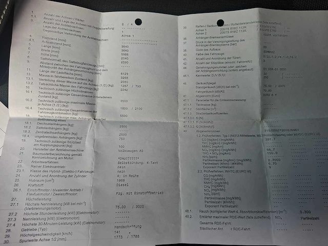 Volkswagen - crafter - 35 2.0 tdi l3h3 hi - bedrijfswagen - afbeelding 10 van  34