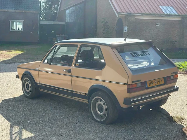 Volkswagen - golf - 1.1 c gti - oldtimer - afbeelding 8 van  13