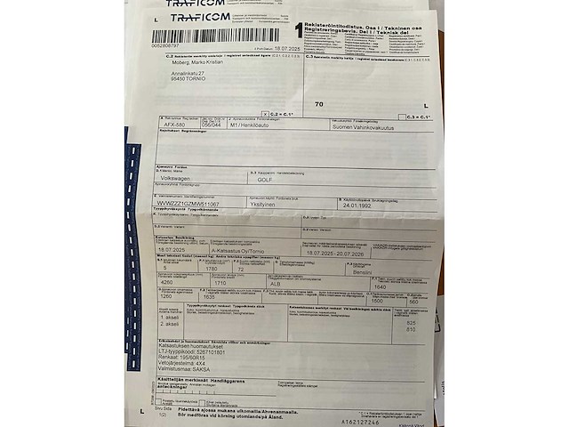 Volkswagen - golf - montana - country - syncro - youngtimer - 4x4 -1992 - afbeelding 28 van  36