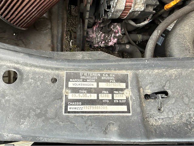 Volkswagen - golf - oldtimer - 1985 - afbeelding 4 van  14