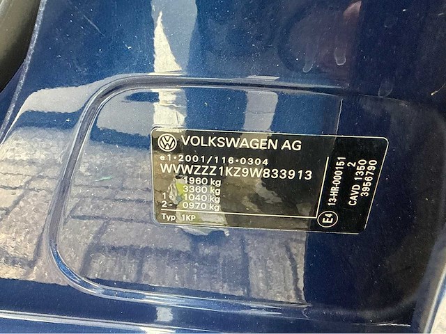 Volkswagen - golf plus - 1.4 tsi comfortline - personenauto - 2009 - afbeelding 22 van  23