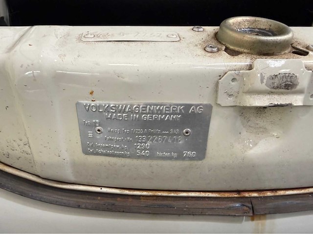 Volkswagen - kever - 1300 - oldtimer - 1972 - afbeelding 11 van  33