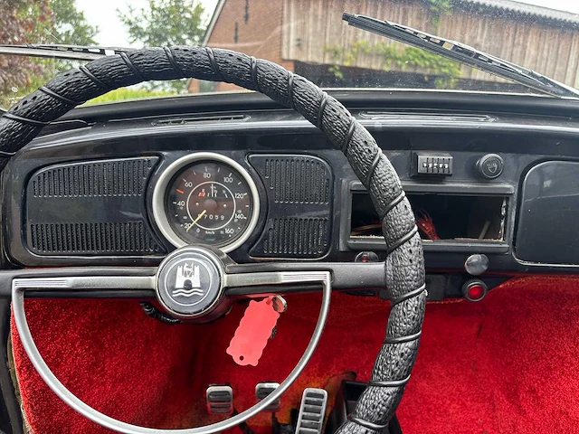 Volkswagen - kever - 15 cabriolet - 1970 - classic cars - afbeelding 8 van  40
