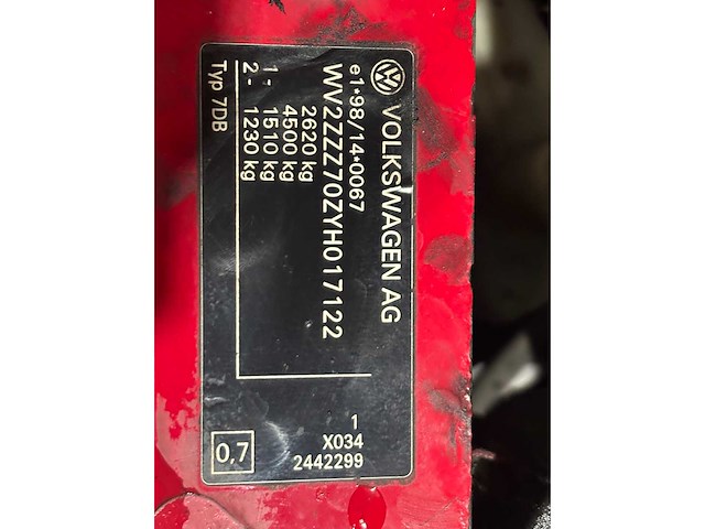 Volkswagen - transporter 2.5 tdi- multivan - campervan - afbeelding 18 van  41