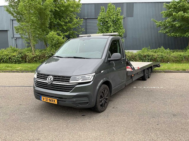 Volkswagen - transporter t6 oprijwagen 2.0 tdi - truck - 2022 - afbeelding 1 van  37
