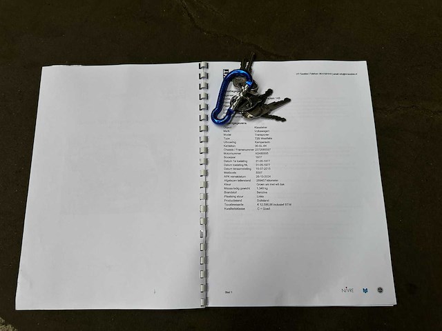 Volkswagen 23 kampeerauto 1977, 00-sl-64 camper - afbeelding 46 van  54