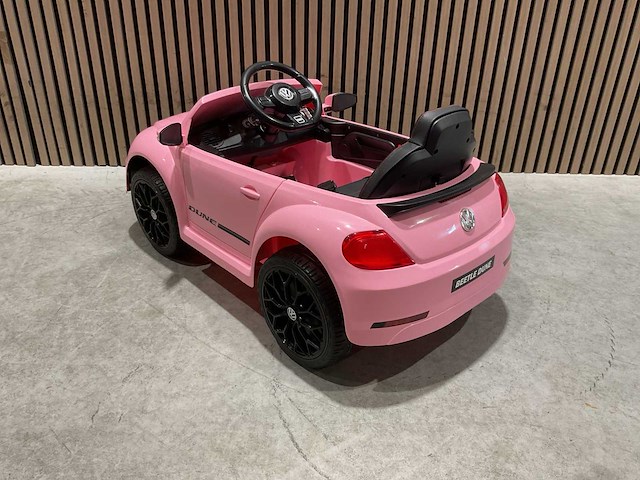 Volkswagen beetle dune roze speelgoed - afbeelding 10 van  42
