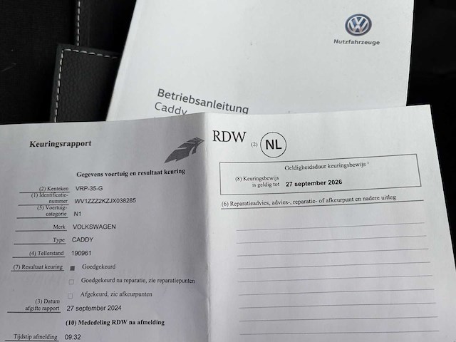 Volkswagen caddy 1.0 tsi l1h1 bmt hi. - afbeelding 17 van  109