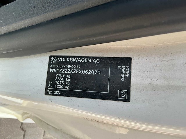 Volkswagen caddy 1.6 tdi bedrijfswagen - afbeelding 18 van  25