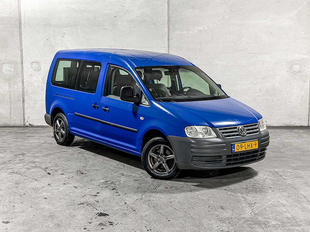Volkswagen caddy maxi 1.9 tdi 5-persoons roelstoelbus 105pk 2011 (origineel-nl) automaat, 09-lhx-9 - afbeelding 25 van  59