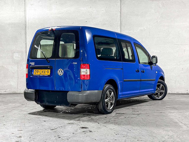Volkswagen caddy maxi 1.9 tdi 5-persoons roelstoelbus 105pk 2011 (origineel-nl) automaat, 09-lhx-9 - afbeelding 56 van  59