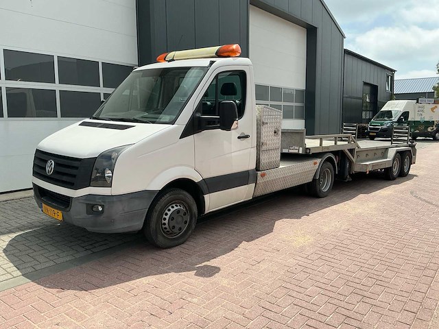 Volkswagen crafter 35 2.0 tdi be combi trekker + oplegger - afbeelding 1 van  38