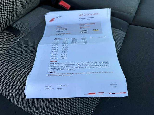 Volkswagen crafter 35 2.0 tdi l4h3 102pk 2020 (origineel-nl) 3-persoons, vgs-74-z - afbeelding 20 van  35