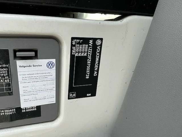 Volkswagen crafter 35 2.5 tdi l2 be combi bedrijfswagen - afbeelding 30 van  30