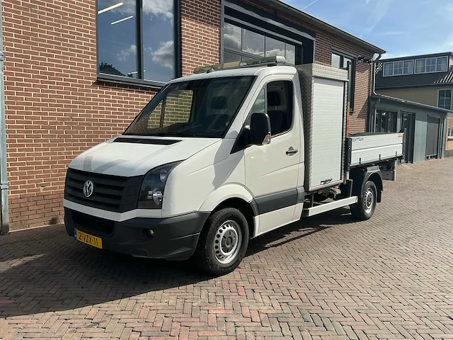 Volkswagen crafter 46 2.0 tdi l2h1 bedrijfswagen met kipper - afbeelding 1 van  28