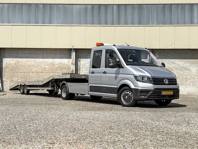 Volkswagen crafter 50 2.0 tdi l4 dldc highline dubbelcabine 177pk 2019 (origineel-nl) automaat, v-120-vl - afbeelding 9 van  75