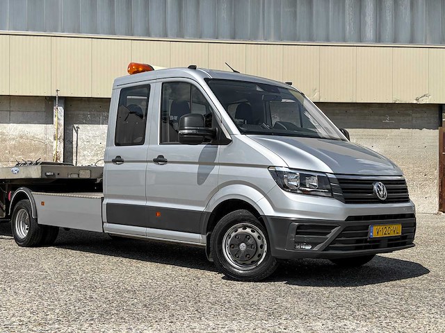 Volkswagen crafter 50 2.0 tdi l4 dldc highline dubbelcabine 177pk 2019 (origineel-nl) automaat, v-120-vl - afbeelding 11 van  75