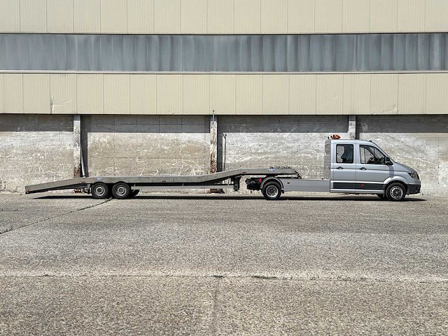 Volkswagen crafter 50 2.0 tdi l4 dldc highline dubbelcabine 177pk 2019 (origineel-nl) automaat, v-120-vl - afbeelding 19 van  75