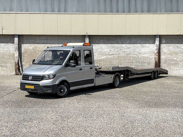 Volkswagen crafter 50 2.0 tdi l4 dldc highline dubbelcabine 177pk 2019 (origineel-nl) automaat, v-120-vl - afbeelding 23 van  75