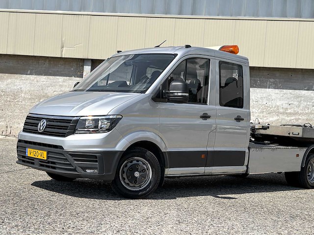 Volkswagen crafter 50 2.0 tdi l4 dldc highline dubbelcabine 177pk 2019 (origineel-nl) automaat, v-120-vl - afbeelding 34 van  75
