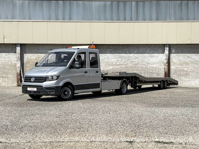 Volkswagen crafter 50 2.0 tdi l4 dldc highline dubbelcabine 177pk 2019 (origineel-nl) automaat, v-120-vl - afbeelding 43 van  74