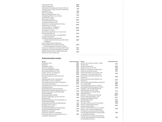 Volkswagen golf 1.4 ehybrid 204pk automaat 2022 - afbeelding 33 van  35
